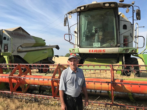Комбайнеры Оренбуржья устанавливают новые рекорды по намолоту зерна