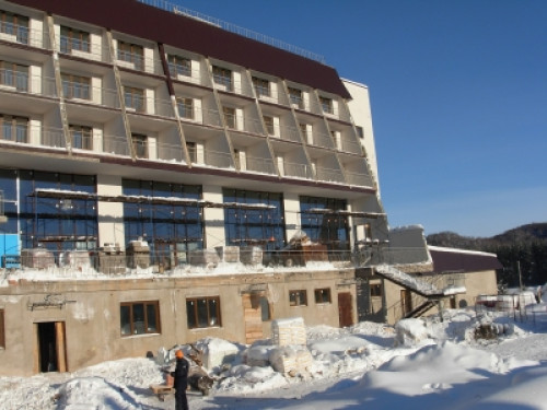 Строительство детского образовательно-оздоровительного центра «Солнечная страна» в с.Ташла Тюльганского района идет полным ходом