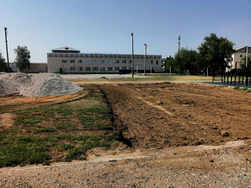 В Новоорске приступили к строительству физкультурно-оздоровительного комплекса открытого типа